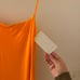 NWT Molly King X Bayse full length orange dress size M