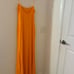 NWT Molly King X Bayse full length orange dress size M