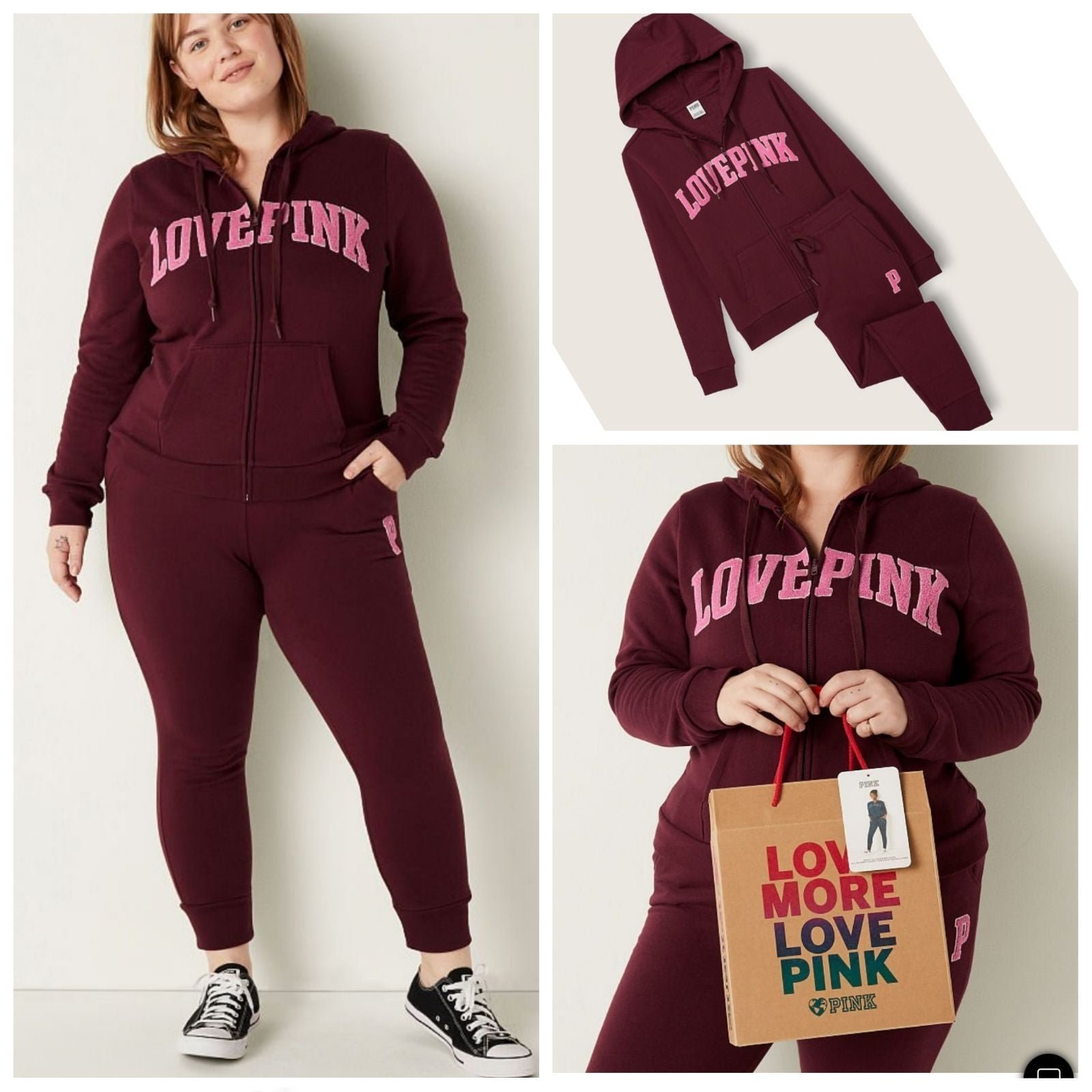 Pink Perfect Full-Zip + Skinny Jogger Gift Set