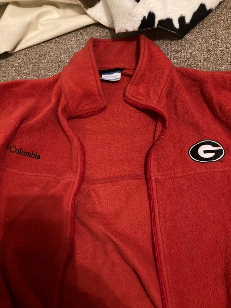 Columbia jacket for the georgia bulldogs