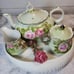 Vintage LEFTON tea set / Music Box