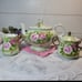 Vintage LEFTON tea set / Music Box