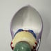 Lotus Dip Bowl Beer Drinker Fisherman Pond Vintage 90s Summer Party Ceramic Dish