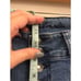 Hydraulic Wide Leg Fringed Cropped Jeans size 10 Stretchy!!! Boho, hippie