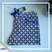 ST33LE - Printed Coast Swim Shorts - Yellow/Navy Circle Mosaic (M)