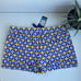 ST33LE - Printed Coast Swim Shorts - Yellow/Navy Circle Mosaic (M)