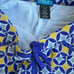 ST33LE - Printed Coast Swim Shorts - Yellow/Navy Circle Mosaic (M)