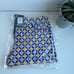 ST33LE - Printed Coast Swim Shorts - Yellow/Navy Circle Mosaic (M)