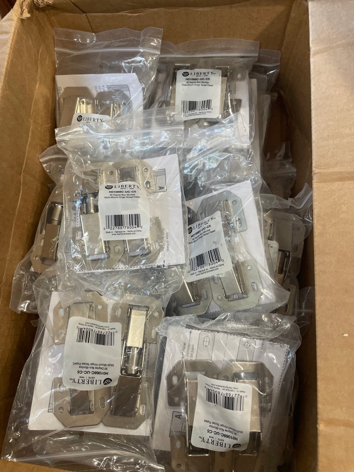Liberty Cabinet Inset Hinge H01068C-UC-C5