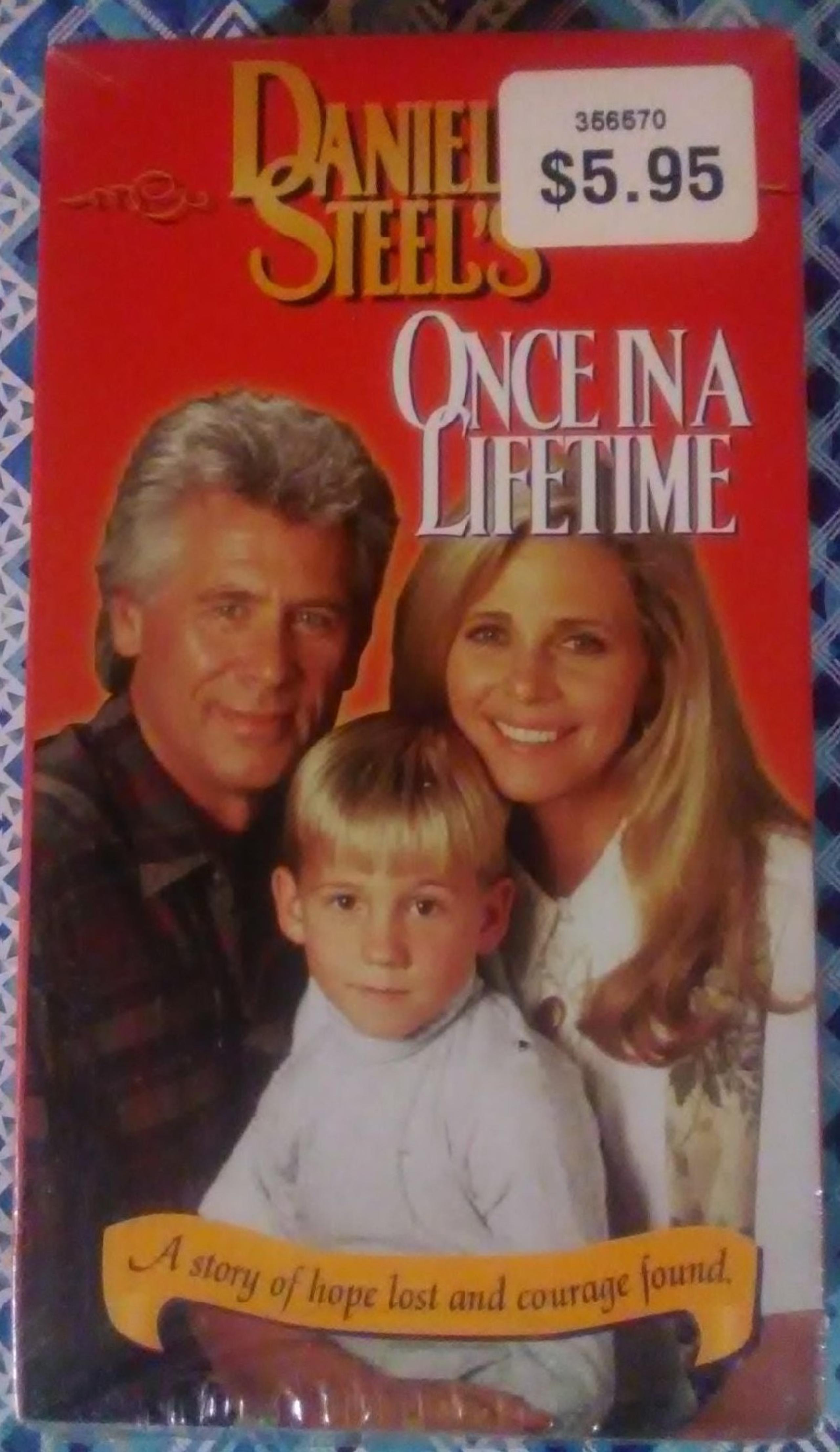 Danielle Steel's "Once in a Lifetime" VHS. 1998 Anchor Bay Release. New!