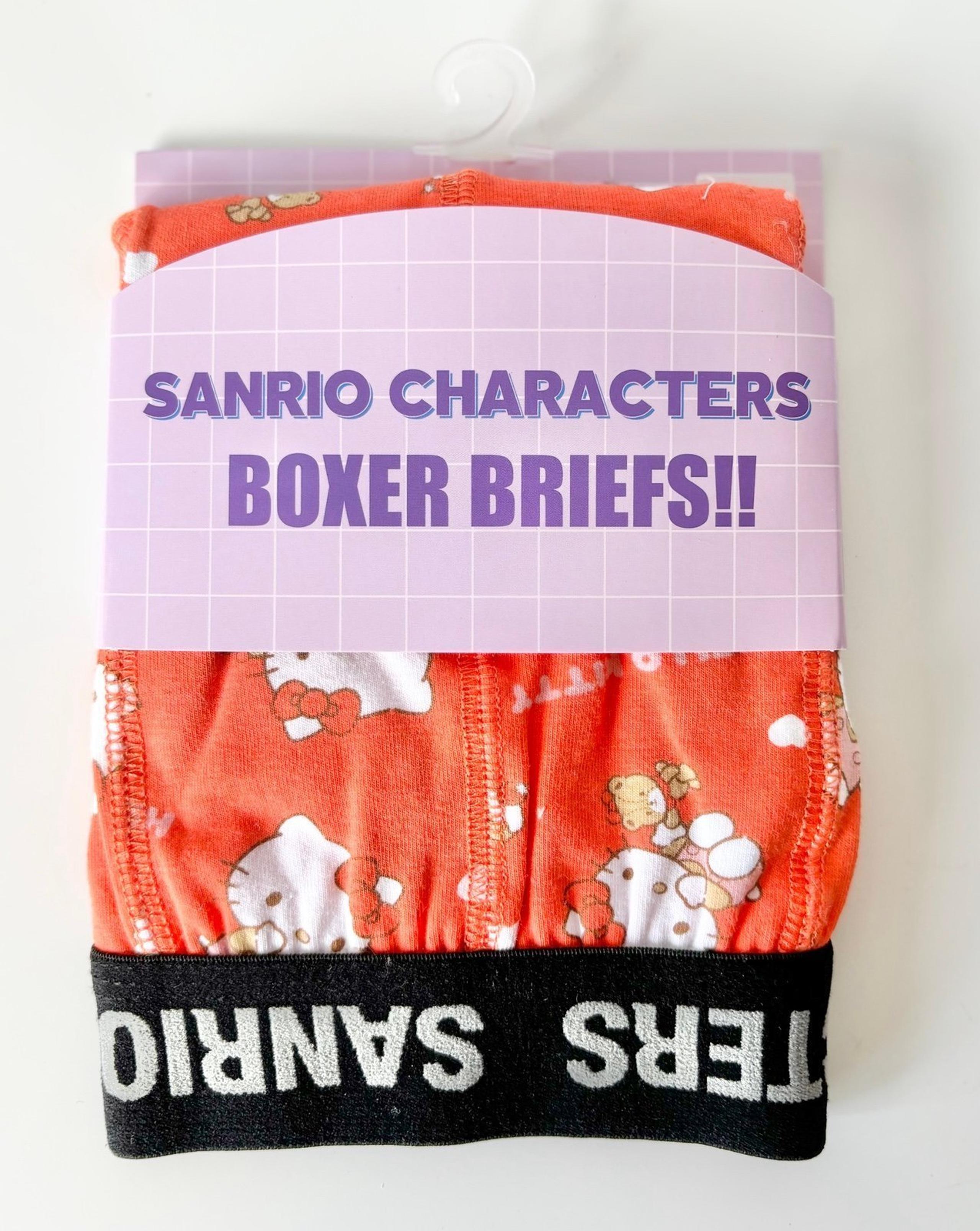 Hello Kitty Boxer Briefs Size L NWT *Japan Exclusive*