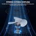 104000mAh Portable Camping Fan for Tent with LED Light USB Rechargeable Outdoor