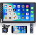 7 Inch Car Stereo Double Din Bluetooth 5.1 Touch Screen FM ,& Backup Camera