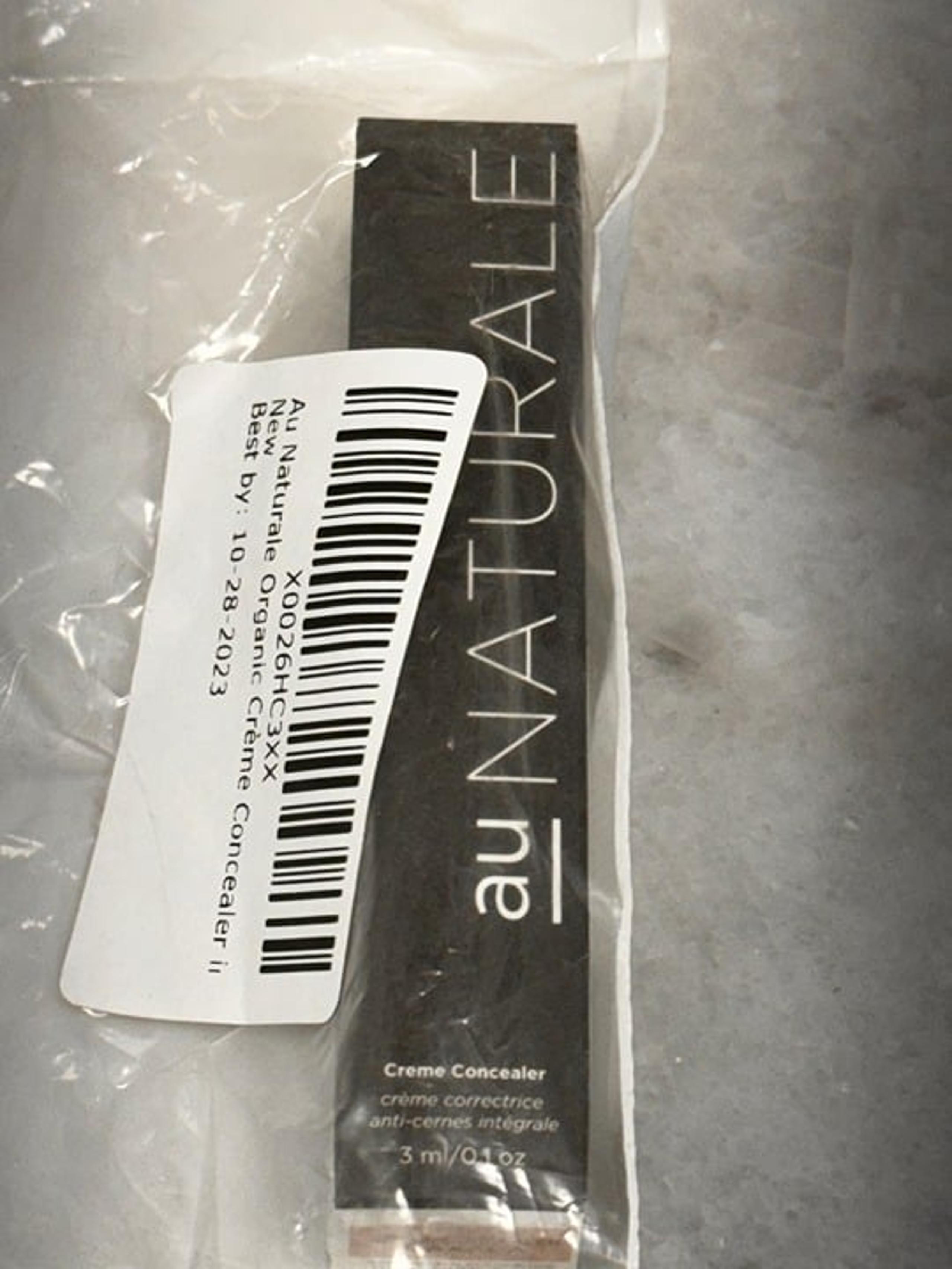 Au Naturale Organic Creme Concealer in Oaxaca Vegan Cream Concealer |Made in USA