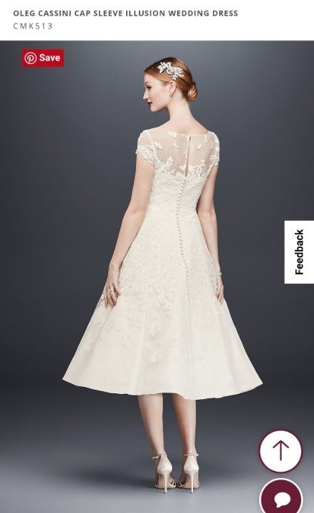 David's Bridal Wedding Dress
