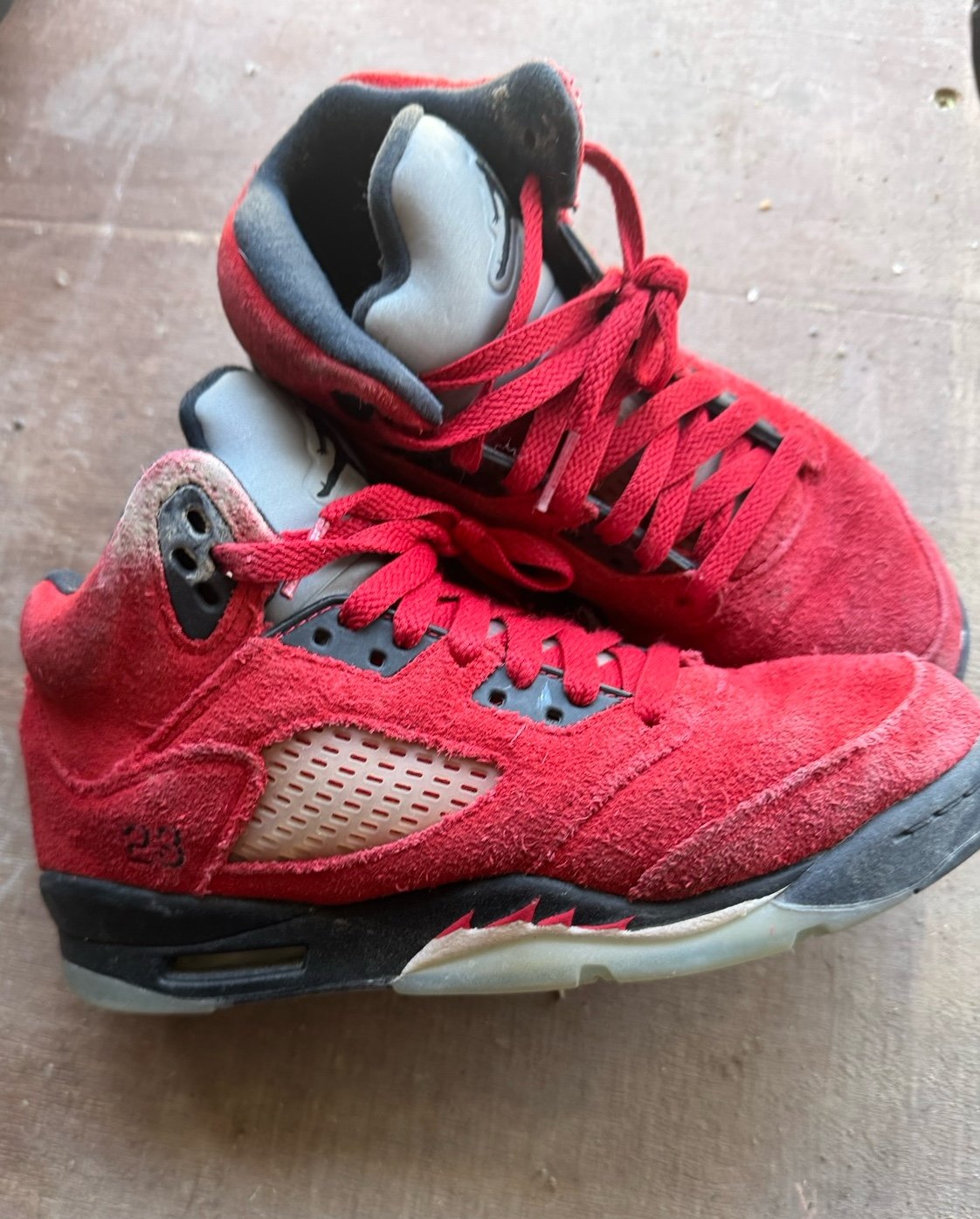 Air Jordan 5 Retro Raging Bull Youth Shoes