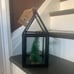 Rae Dunn DECK THE HALLS Fairy Light Lantern