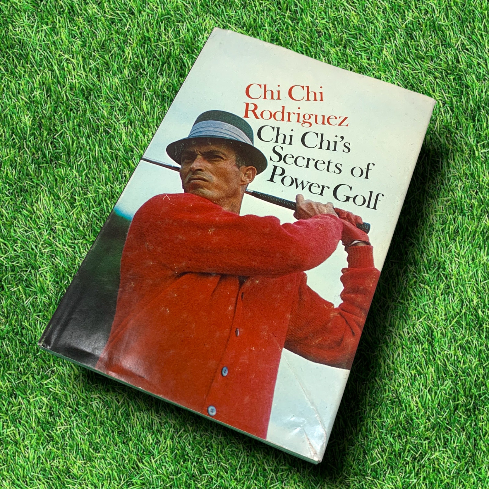 Vintage 1967 Chi Chi Rodriguez Secrets of Power Golf Autographed Hardback Book