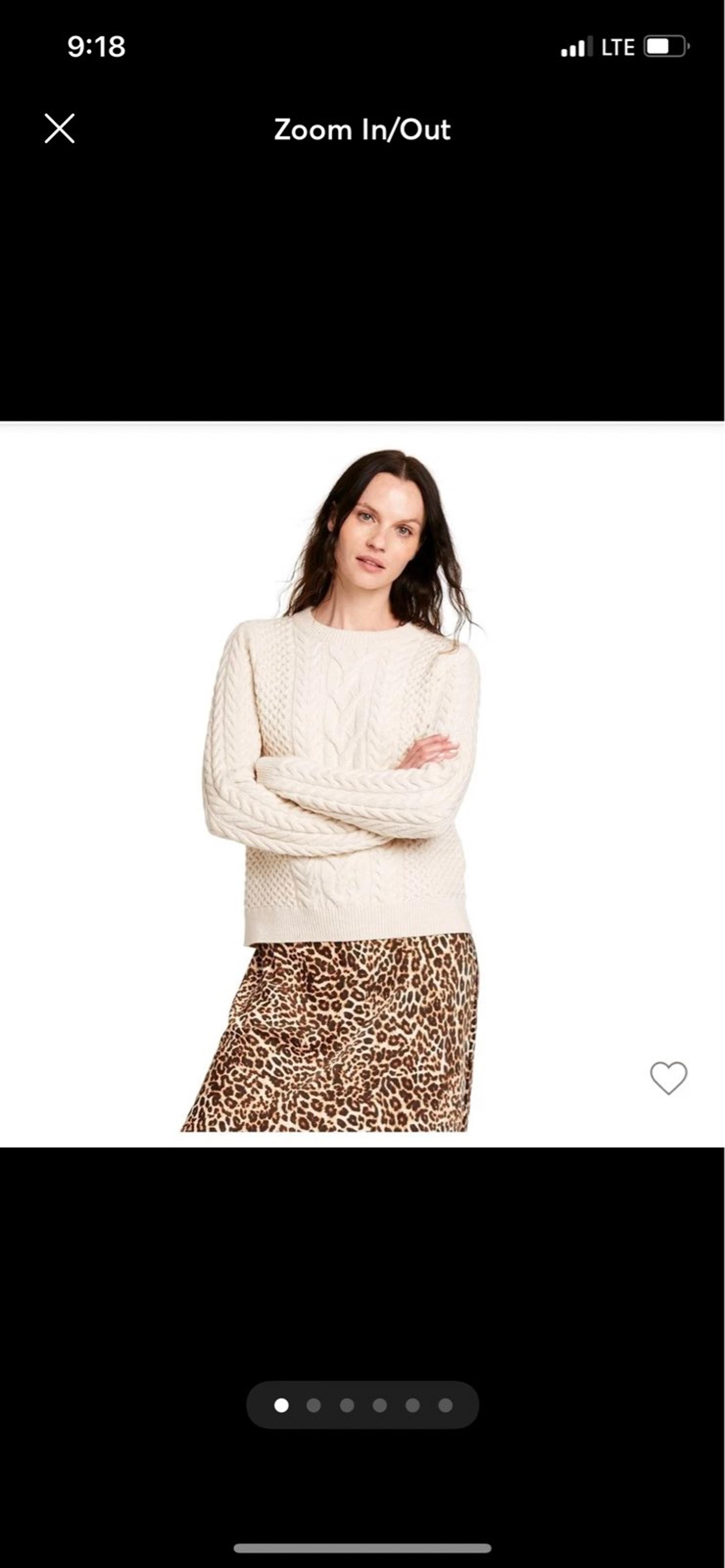 Nili Lotan X Target Crewneck Pullover Sweater