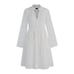 NWT Womens Size Medium J. Crew White Tiered Popover Dress in Embroidered Eyelet
