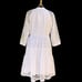 NWT Womens Size Medium J. Crew White Tiered Popover Dress in Embroidered Eyelet
