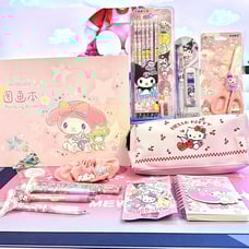 My Melody School Supplies Bundle 15pc Set Scissors Pens, Pencils, Notebooks