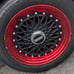 RIMS BBS RIMS RED AND BLACK SIZE 15