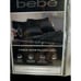 bebe 2 Set Pillowcases SATIN BLACK Silky Hair Skin Luxury COMFORT Luxury Design