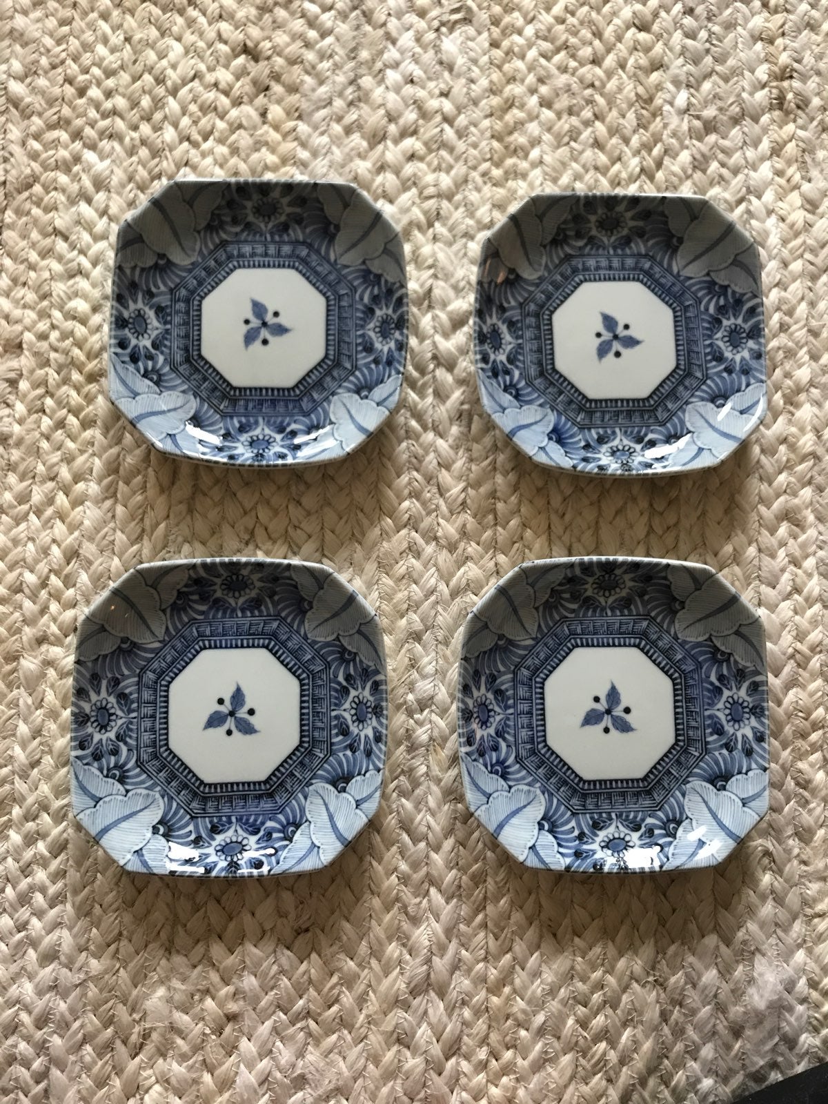Blue & White Porcelain Plates