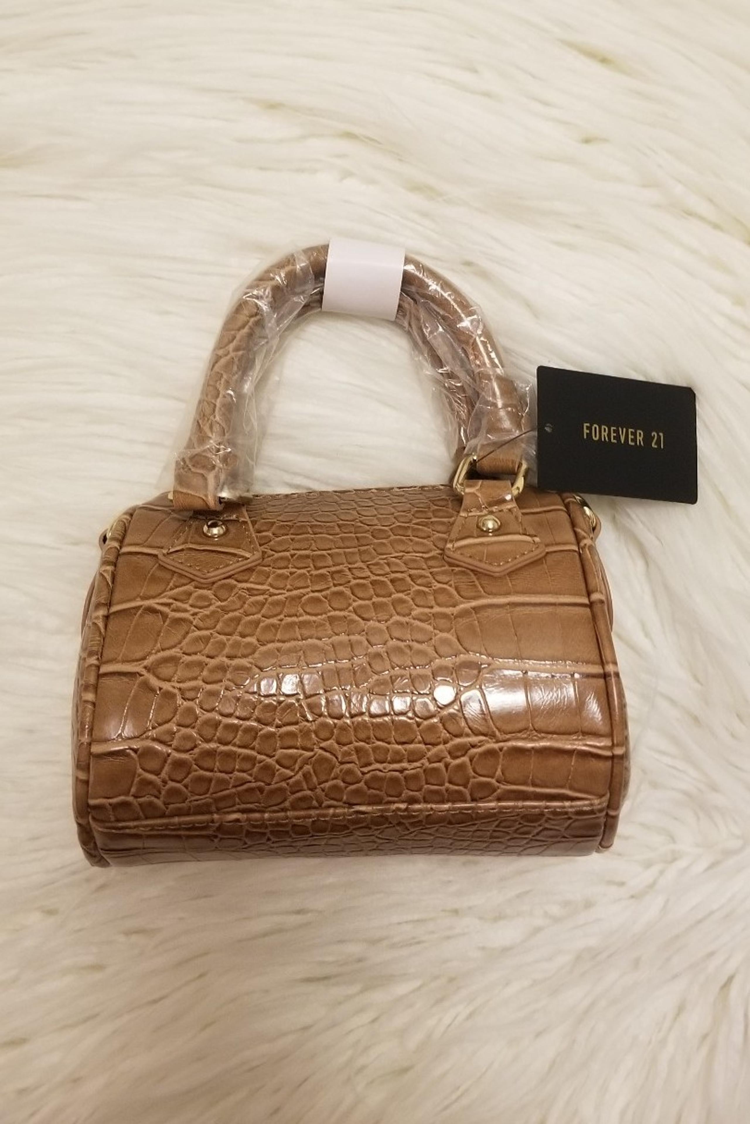NWT Forever 21 embossed crossbody bag