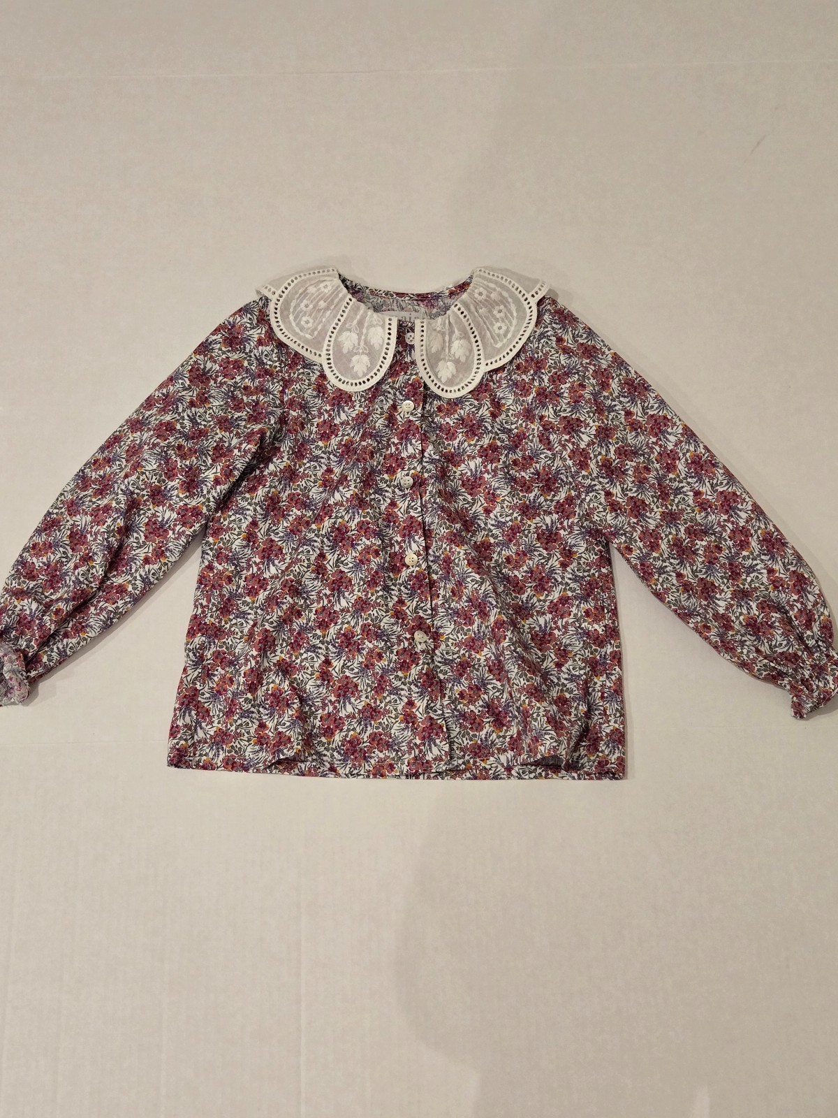 Soor Ploom 5Y Ivy blouse mini houndstooth VGUC Girls (4+)