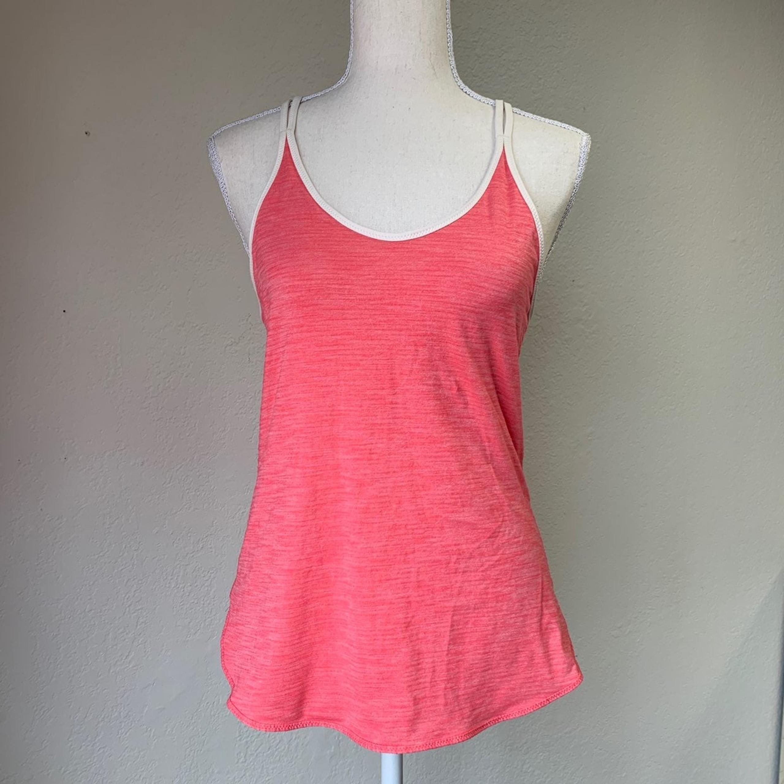 lululemon pink racerback tank top