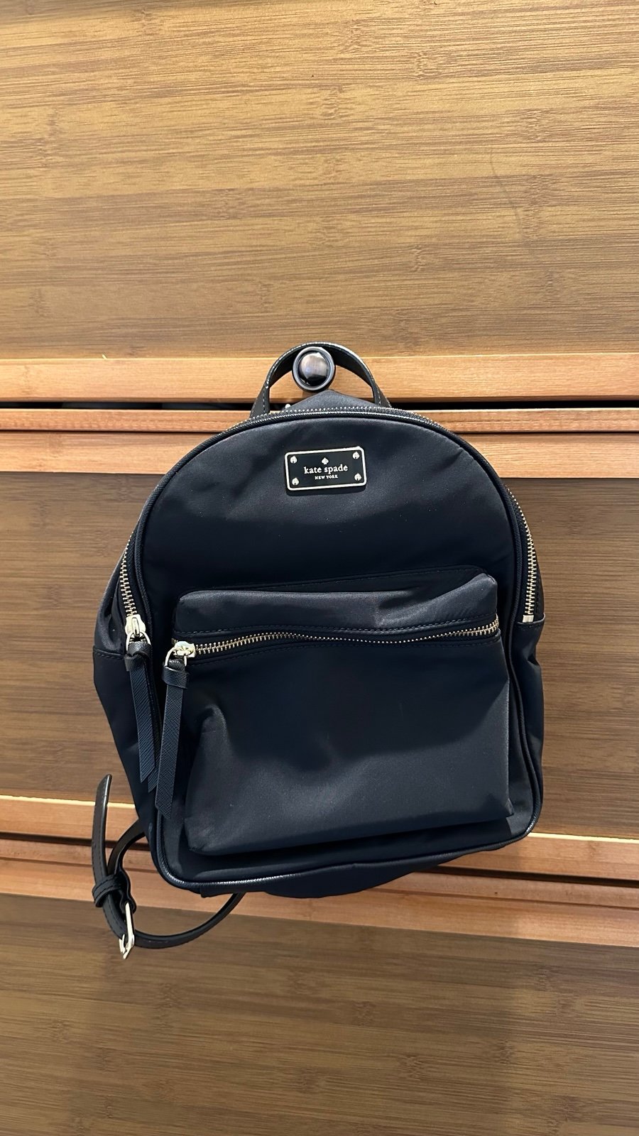 Kate Spade Black Backpack