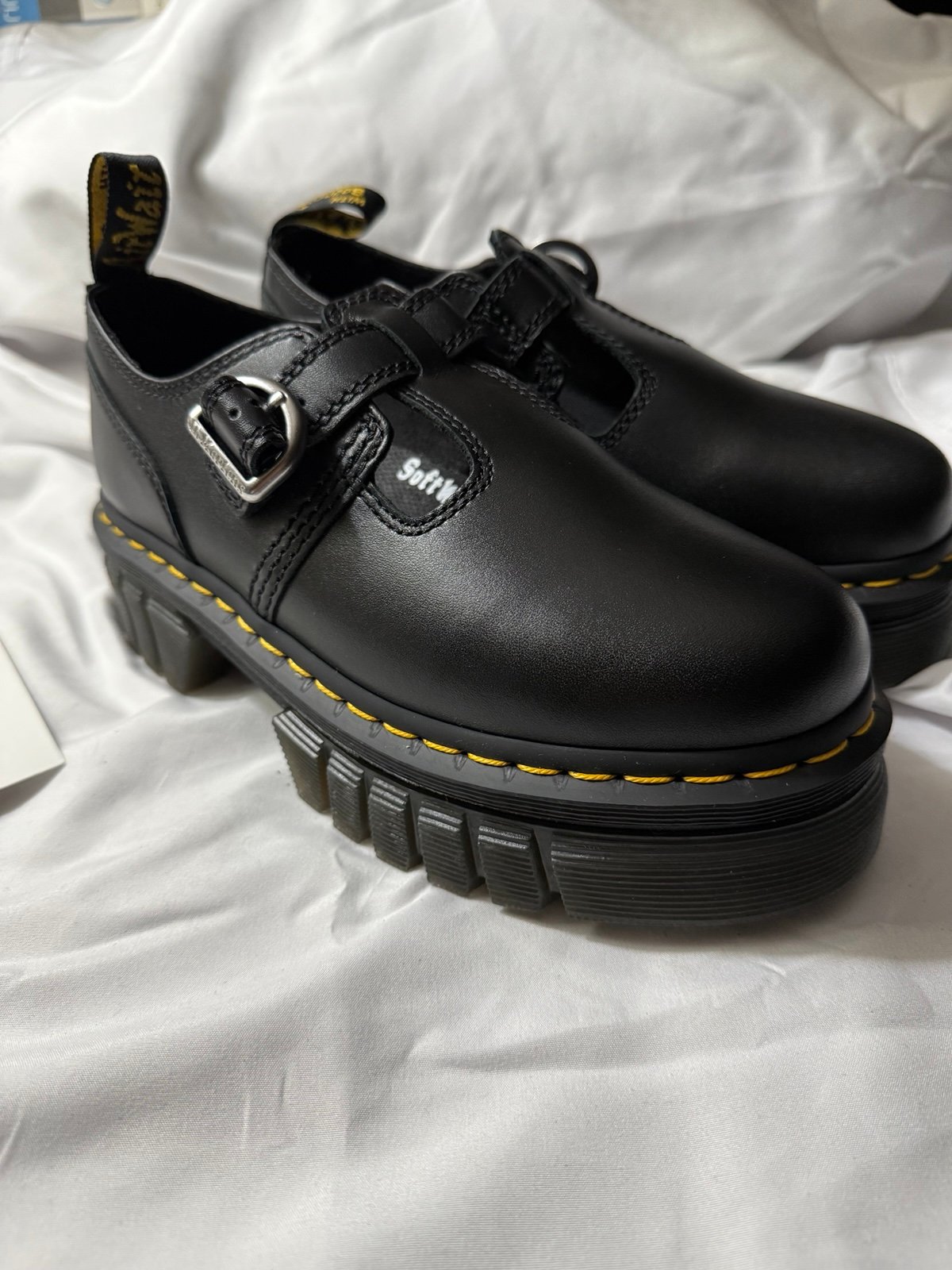 Dr Martens Women’s Audrick T-Bar Platform Mary Jane Size 7