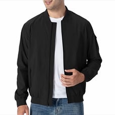 GOPUNE Men's Bomber Jackets Track Jackets Casual Windbreaker Outdoor Golf Fashio