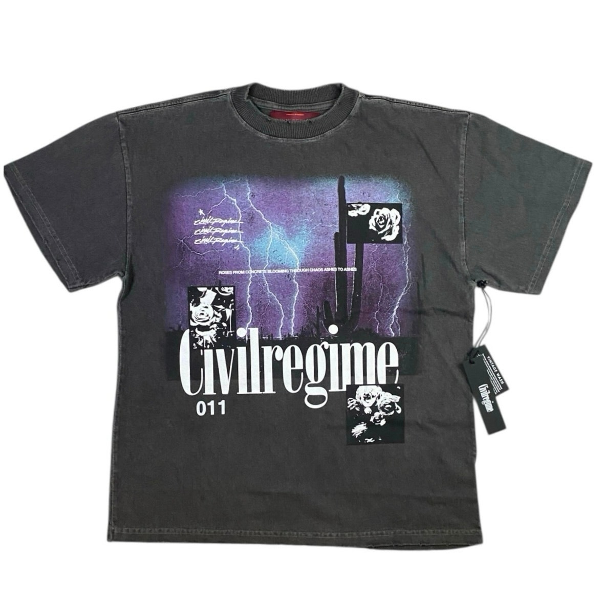 Civil Regime Desert Storm Limited Release Oversized Tee NWT - S