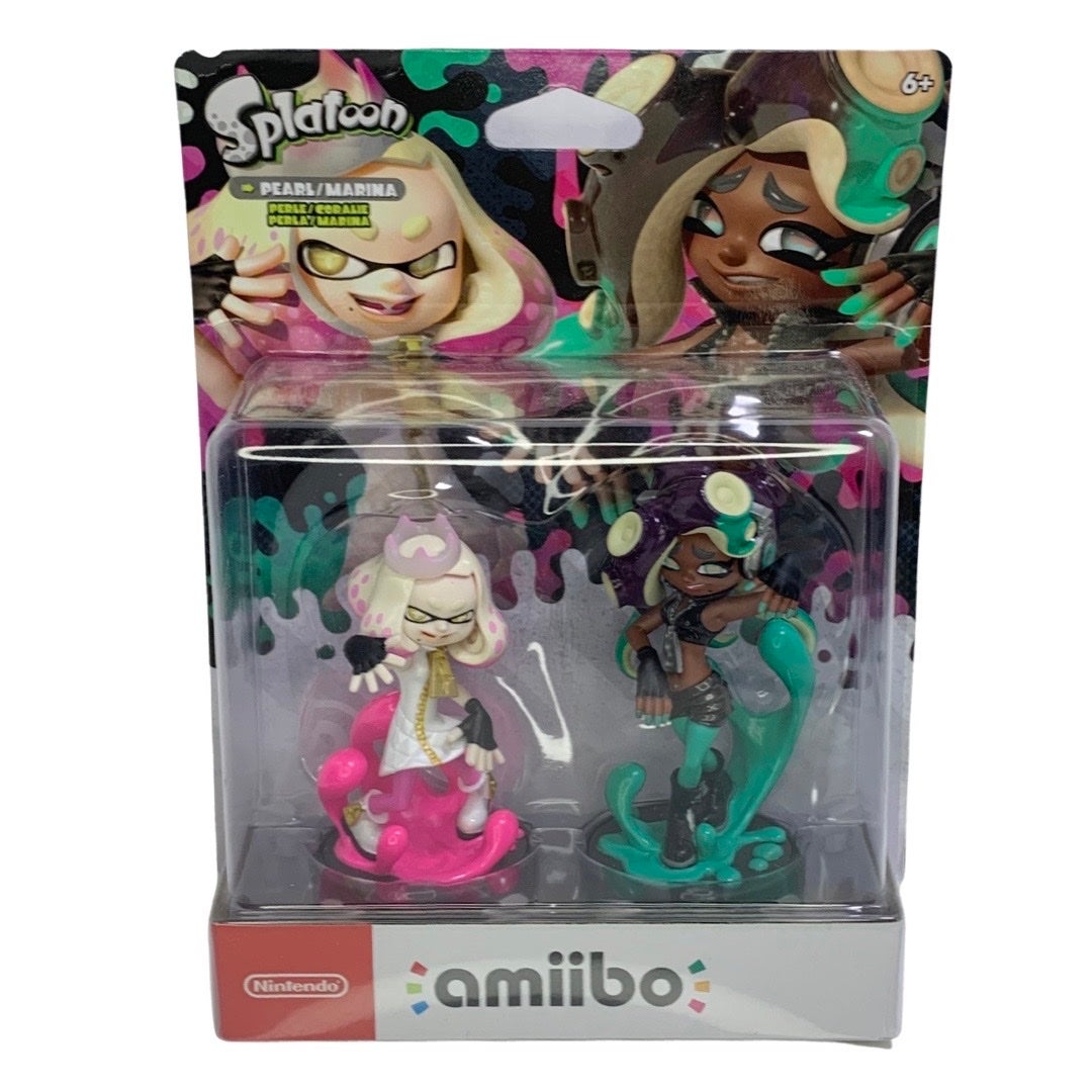 Pearl and Marina Amiibo Figure Combo Pack Sealed