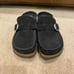 Birkenstock Buckley Black Suede Leather Slip On Buckle Clogs EU 36 Womens Size 5