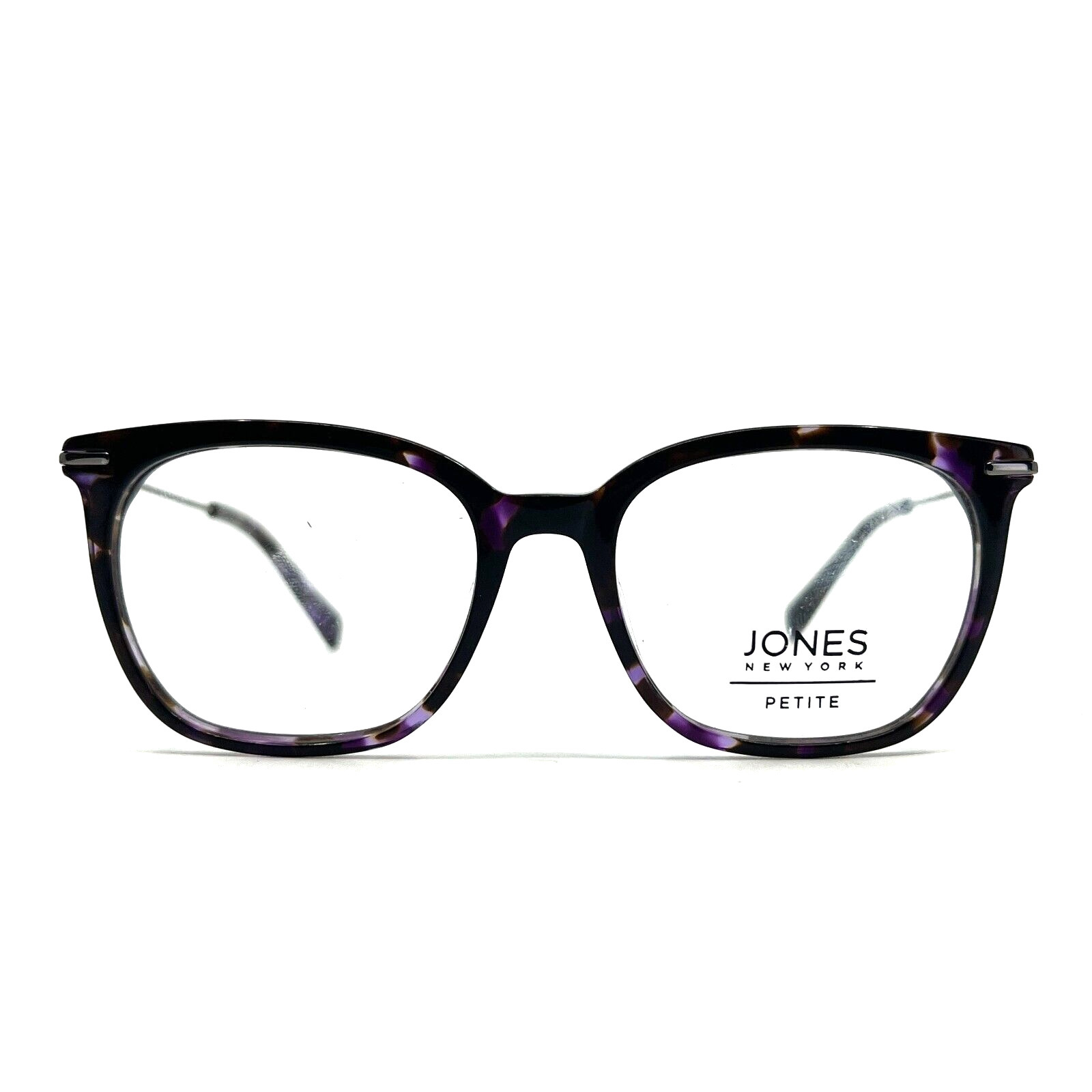 Jones New York J240 Purple Tortoise Cat-Eye Womens Eyeglasses 49[]18 135 mm
