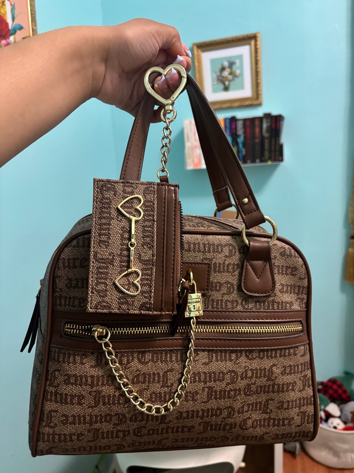 Juicy Couture purse and wallet set