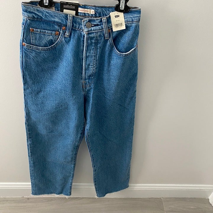 NWT Levi’s Ribcage Straight Ankle High Rise Women’s Jeans Size 27x27