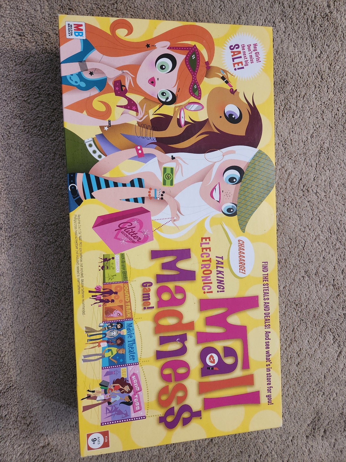 2005 Mall Madness Game Milton Bradley Complete Working Great Condition