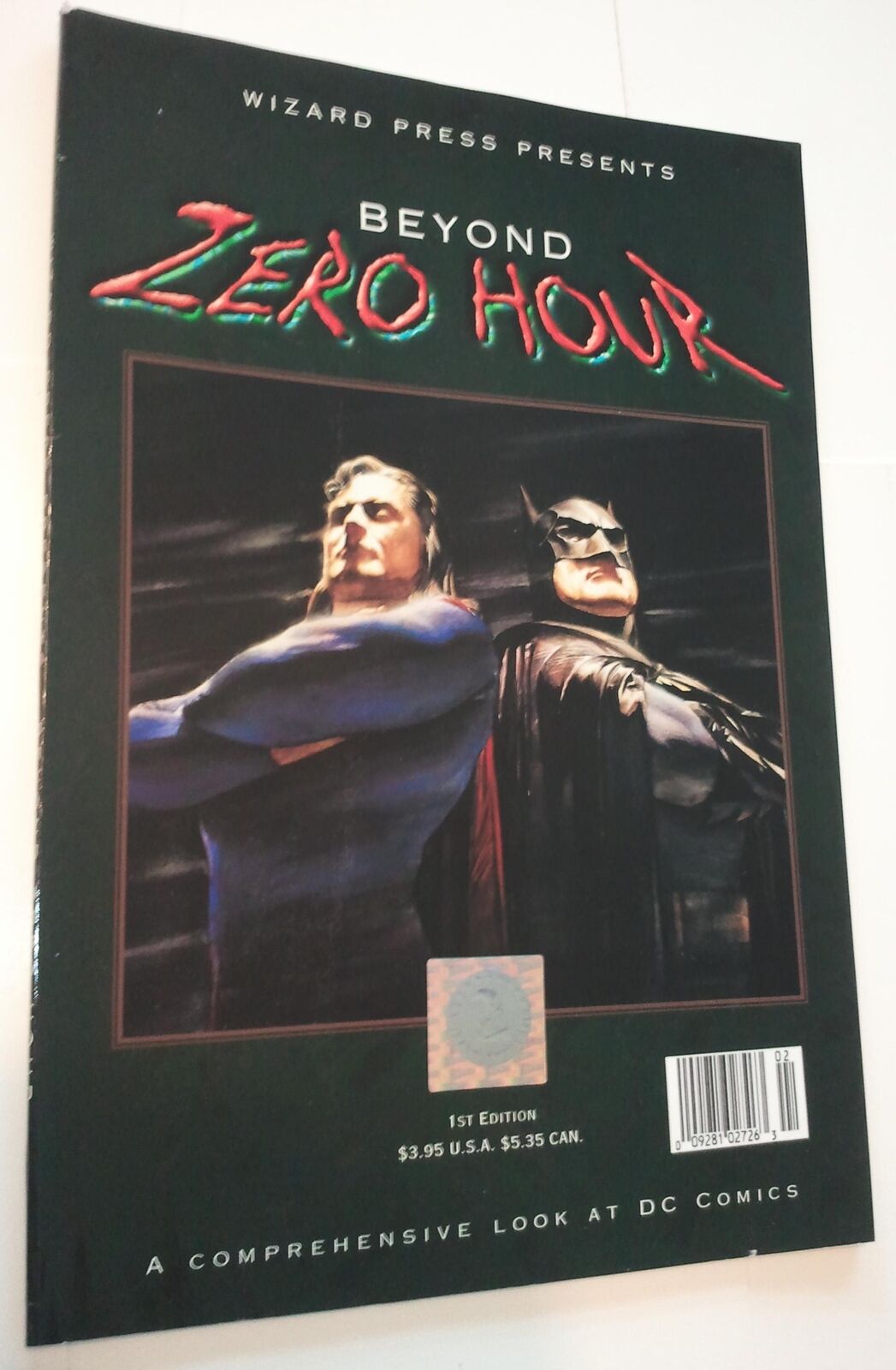 Wizard Presents Beyond Zero Hour # 1 Alex Ross Superman Batman Cover