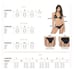 New Pilyq kids rainbow lace bikini.