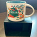 NEW Set of 2 14oz Starbucks Indiana Discovery Collection mugs, 14oz