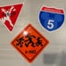 Disney Parks Mickey Mouse Road and Highway Signs Limited Release Rare Late 90’s