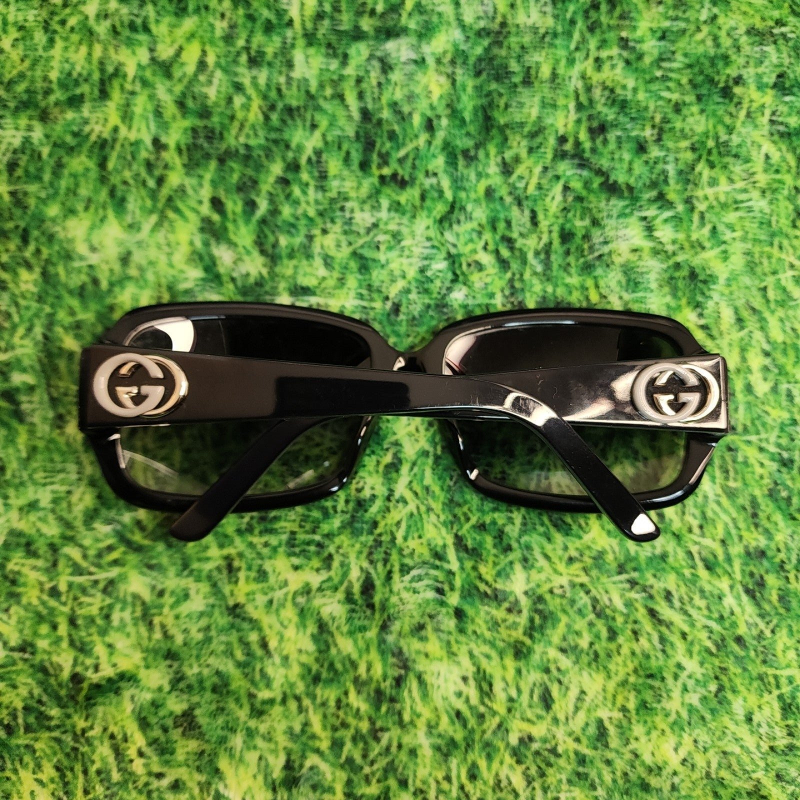 GUCCI SUNGLASSES 3159/S Black Frame W/ Box And Card. Pre-Owned