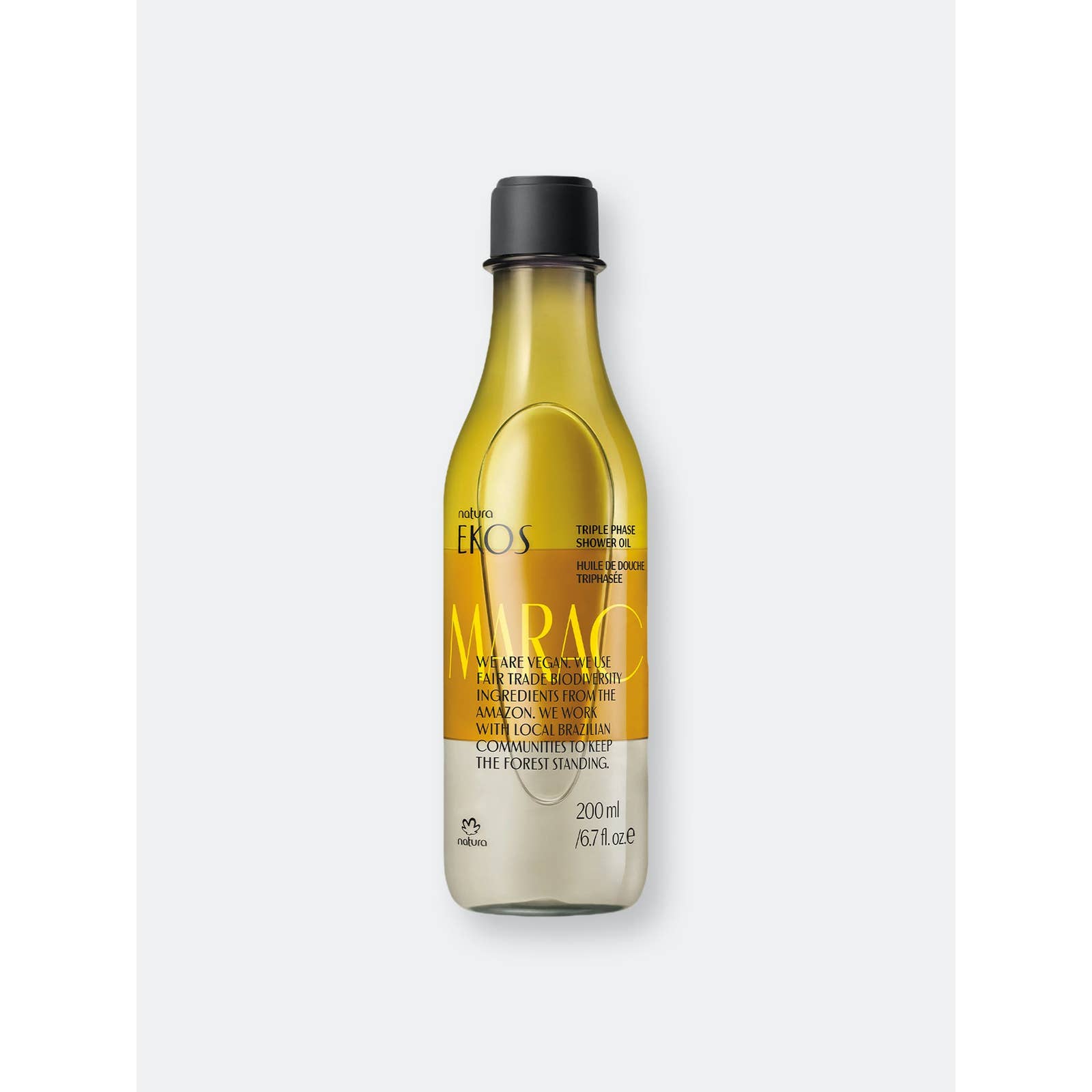 Natura Brasil Maracuja Maracujá Triple Phase Shower Oil - Natura Ekos