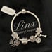 Linx Snake Chain Bracelet with Pitbull Themed Charms