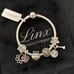 Linx Snake Chain Bracelet with Pitbull Themed Charms